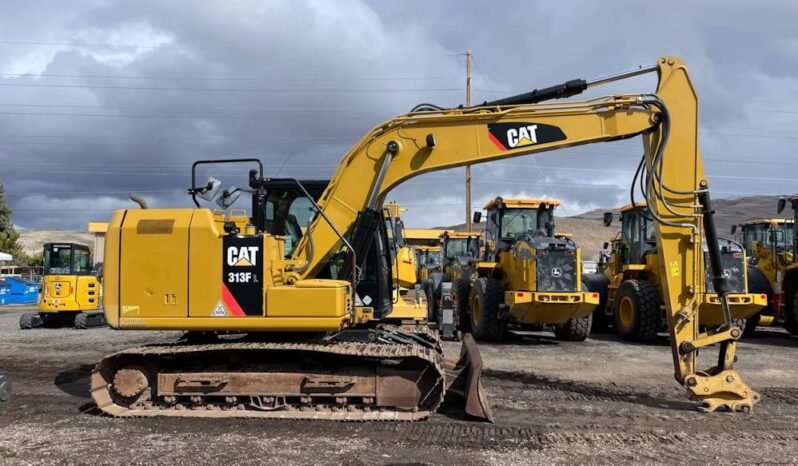 
								2017 Caterpillar 313FL Excavator Trackhoe Dozer Cab AC Aux Hyd QC CAT full									