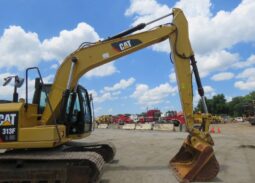 
										2019 Caterpillar 313FL GC Excavator Cab Trackhoe Cold AC Hyd QC Bucket full									