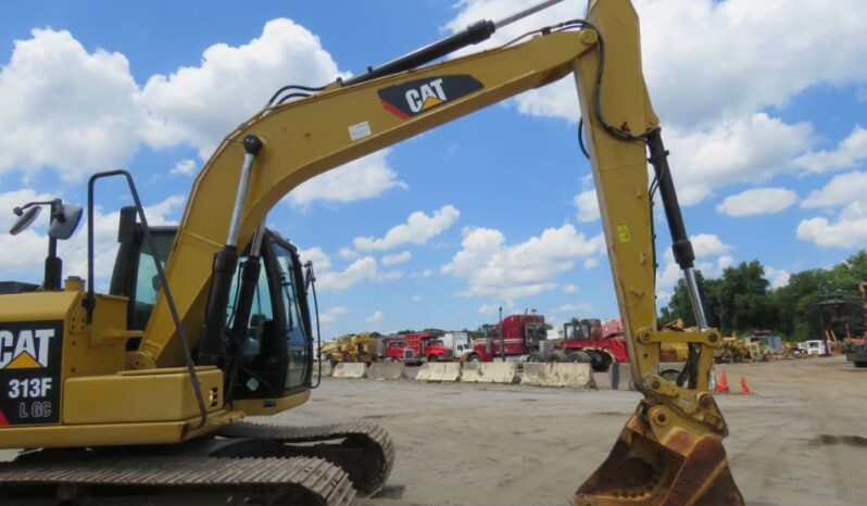 
								2019 Caterpillar 313FL GC Excavator Cab Trackhoe Cold AC Hyd QC Bucket full									