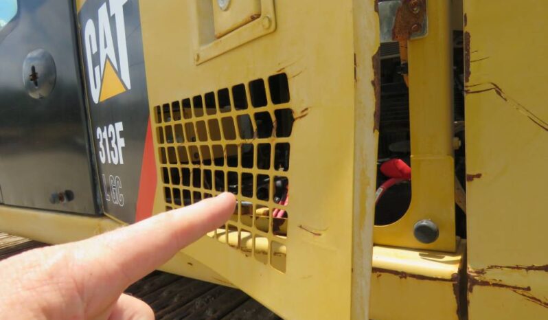 
								2019 Caterpillar 313FL GC Excavator Cab Trackhoe Cold AC Hyd QC Bucket full									