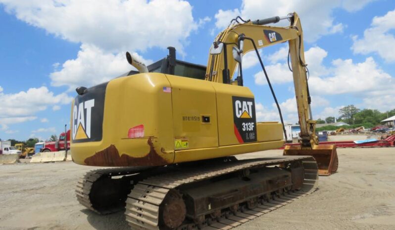 
								2019 Caterpillar 313FL GC Excavator Cab Trackhoe Cold AC Hyd QC Bucket full									