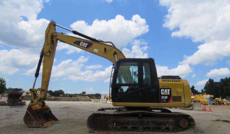 
								2019 Caterpillar 313FL GC Excavator Cab Trackhoe Cold AC Hyd QC Bucket full									