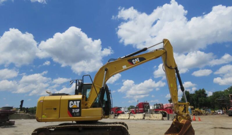 
								2019 Caterpillar 313FL GC Excavator Cab Trackhoe Cold AC Hyd QC Bucket full									