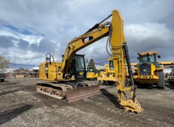 2017 Caterpillar 313FL Excavator Trackhoe Dozer Cab AC Aux Hyd QC CAT
