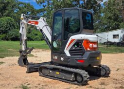 
										2024 Bobcat E35 Mini Excavator Rubber Tracks Cab Backhoe Thumb Aux Hyd full									