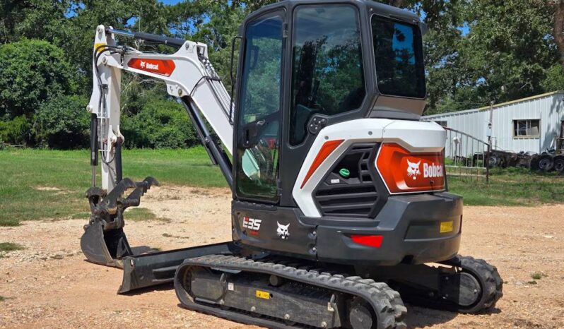 
								2024 Bobcat E35 Mini Excavator Rubber Tracks Cab Backhoe Thumb Aux Hyd full									