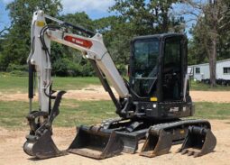 
										2024 Bobcat E35 Mini Excavator Rubber Tracks Cab Backhoe Thumb Aux Hyd full									