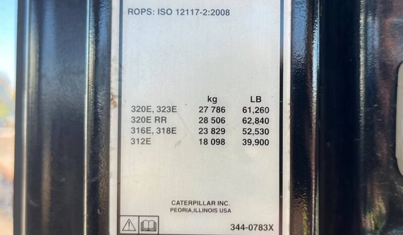 
								2012 Caterpillar 316EL Hydraulic Excavator Trackhoe Cab Aux Bucket CAT full									