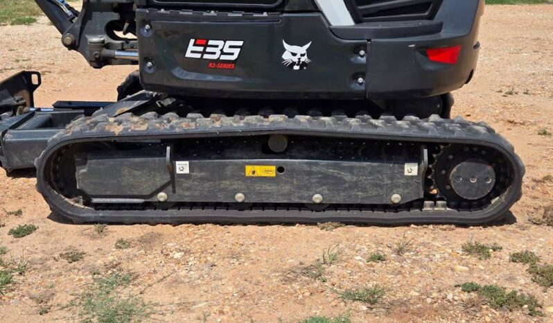 
								2024 Bobcat E35 Mini Excavator Rubber Tracks Cab Backhoe Thumb Aux Hyd full									