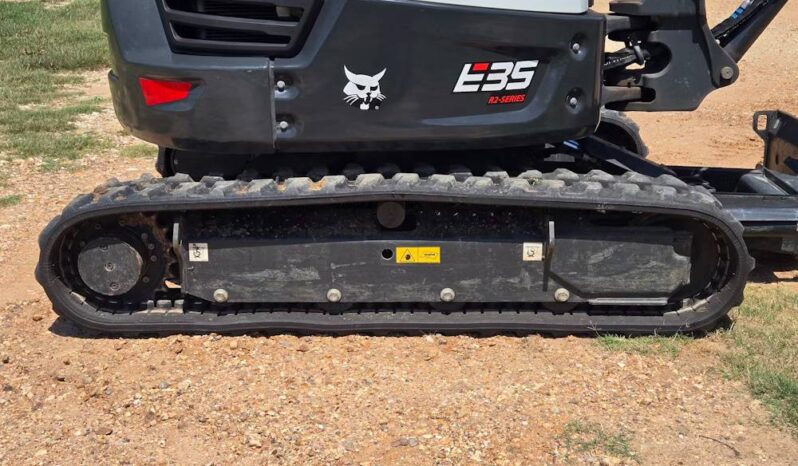 
								2024 Bobcat E35 Mini Excavator Rubber Tracks Cab Backhoe Thumb Aux Hyd full									