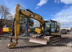 
										2017 Caterpillar 313FL Excavator Trackhoe Dozer Cab AC Aux Hyd QC CAT full									