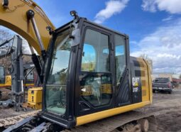 
										2017 Caterpillar 313FL Excavator Trackhoe Dozer Cab AC Aux Hyd QC CAT full									