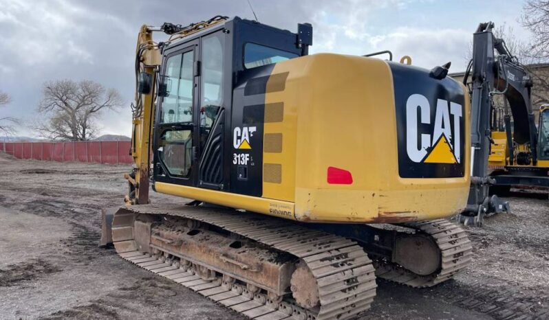 
								2017 Caterpillar 313FL Excavator Trackhoe Dozer Cab AC Aux Hyd QC CAT full									