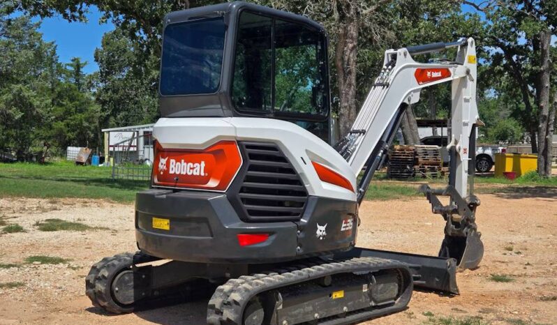 
								2024 Bobcat E35 Mini Excavator Rubber Tracks Cab Backhoe Thumb Aux Hyd full									