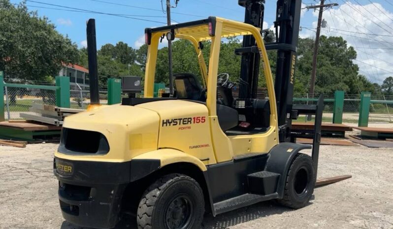 
								2014 Hyster H155FT 15500 lbs Forklift Lift Truck Diesel Pneumatic Tire full									