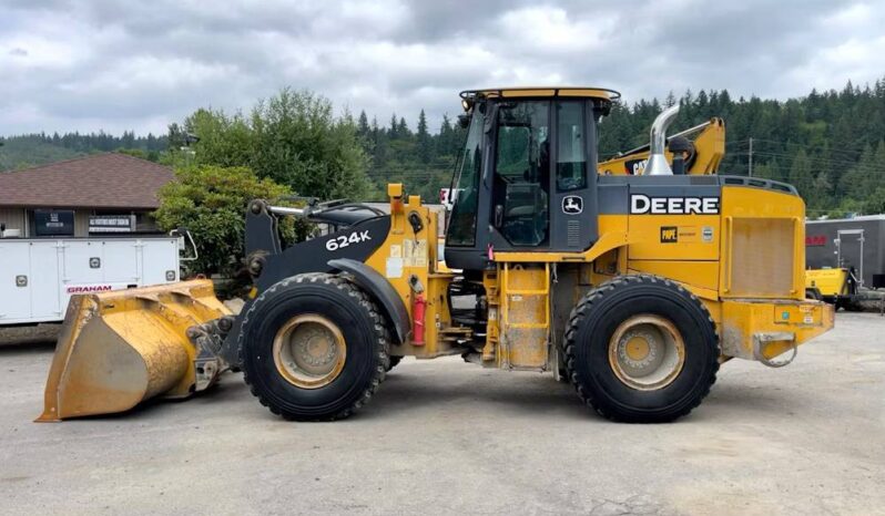 
								2016 John Deere 624K Articulated Wheel Loader Tractor Cab Quick Connect full									