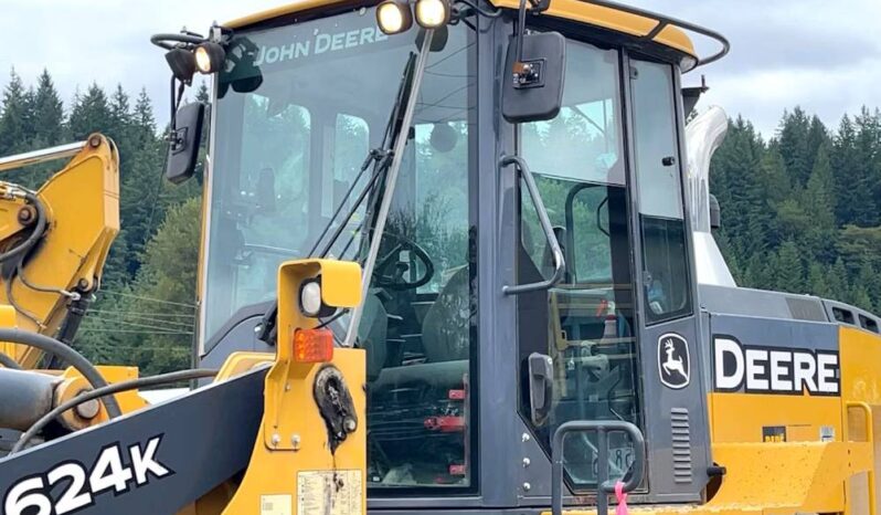 
								2016 John Deere 624K Articulated Wheel Loader Tractor Cab Quick Connect full									