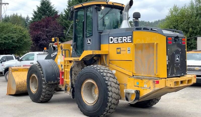 
								2016 John Deere 624K Articulated Wheel Loader Tractor Cab Quick Connect full									