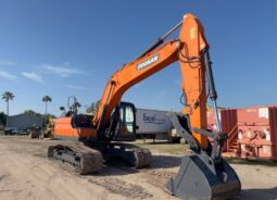2021 Doosan DX225LC-5 Hydraulic Excavator Trackhoe Cab Aux Hyd Thumb