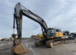
										2017 John Deere 470G LC Excavator Crawler Trackhoe Aux Hyd QC Bucket full									