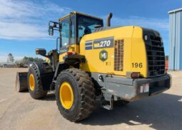 
										2019 Komatsu WA270-8 Articulating Wheel Loader Tractor AC Bucket Forks full									
