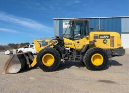
										2019 Komatsu WA270-8 Articulating Wheel Loader Tractor AC Bucket Forks full									