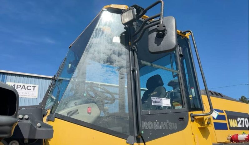 
								2019 Komatsu WA270-8 Articulating Wheel Loader Tractor AC Bucket Forks full									