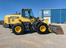
										2019 Komatsu WA270-8 Articulating Wheel Loader Tractor AC Bucket Forks full									