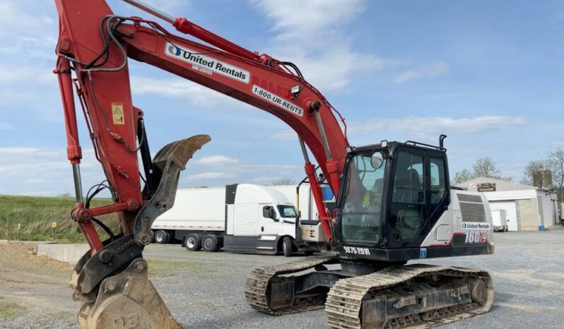 
								2017 Link-Belt 160X4EX Excavator Trackhoe Cab Aux Hyd Thumb QC Bucket full									