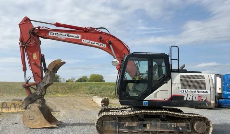 
								2017 Link-Belt 160X4EX Excavator Trackhoe Cab Aux Hyd Thumb QC Bucket full									