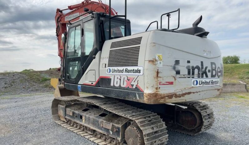 
								2017 Link-Belt 160X4EX Excavator Trackhoe Cab Aux Hyd Thumb QC Bucket full									