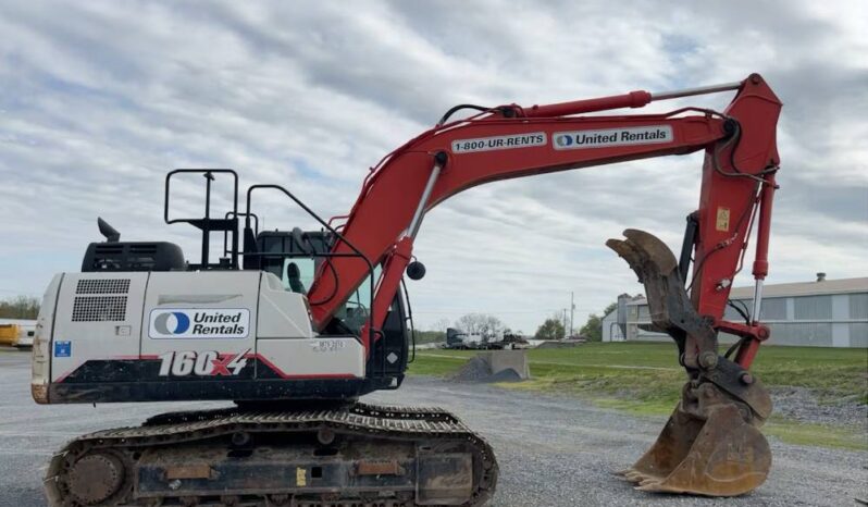 
								2017 Link-Belt 160X4EX Excavator Trackhoe Cab Aux Hyd Thumb QC Bucket full									