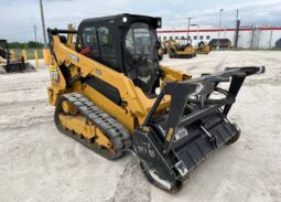 2021 Caterpillar 259D3 Skid Steer Track Loader Crawler Cab High Flow Aux