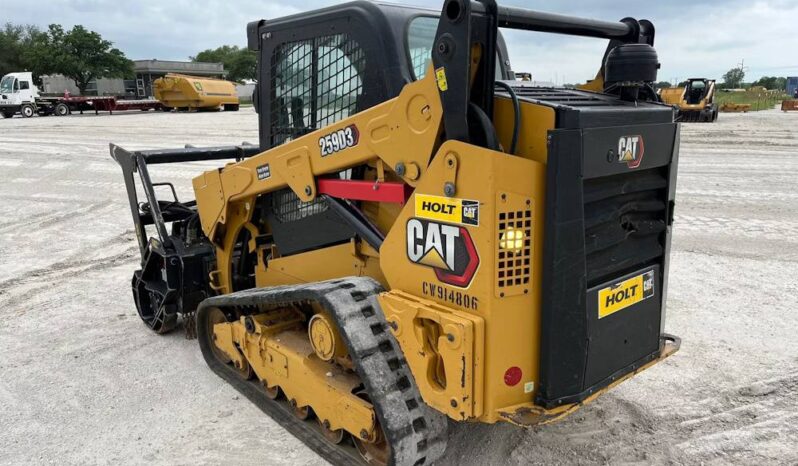 
								2021 Caterpillar 259D3 Skid Steer Track Loader Crawler Cab High Flow Aux full									