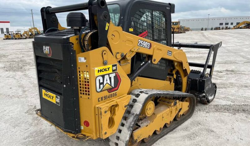 
								2021 Caterpillar 259D3 Skid Steer Track Loader Crawler Cab High Flow Aux full									