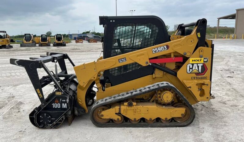 
								2021 Caterpillar 259D3 Skid Steer Track Loader Crawler Cab High Flow Aux full									