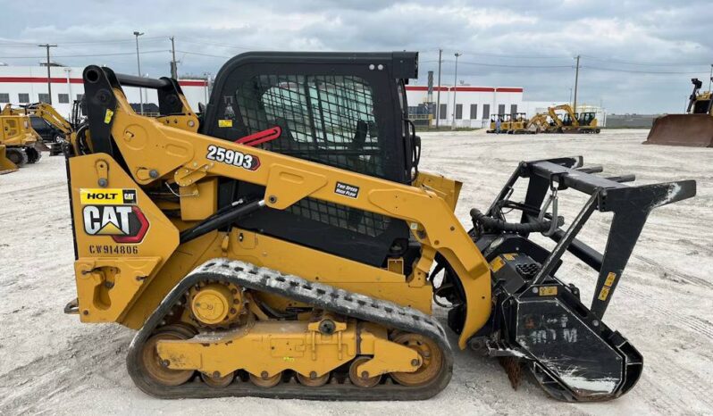 
								2021 Caterpillar 259D3 Skid Steer Track Loader Crawler Cab High Flow Aux full									