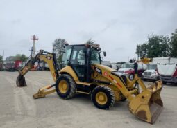 2014 Caterpillar 420F 4WD Backhoe Wheel Loader Tractor E-Stick Cab AC
