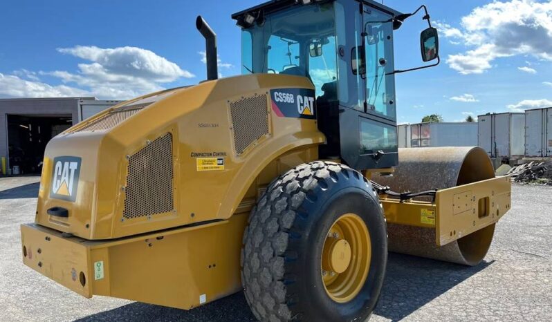 
								2020 Caterpillar CS56B 84″ Single Drum Vibratory Roller Compactor Cab AC full									