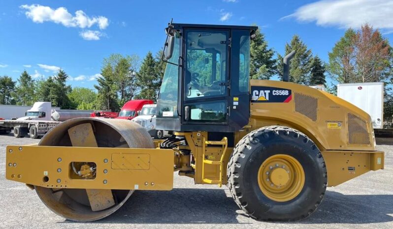
								2020 Caterpillar CS56B 84″ Single Drum Vibratory Roller Compactor Cab AC full									