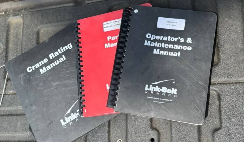 
								2014 Link Belt RTC 8080 II 80 Ton 200′ Rough Terrain Crane Lattice Fly full									