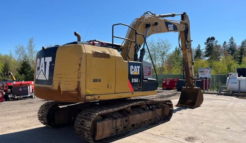 
								2012 Caterpillar 316EL Hydraulic Excavator Trackhoe Cab Aux Bucket CAT full									
