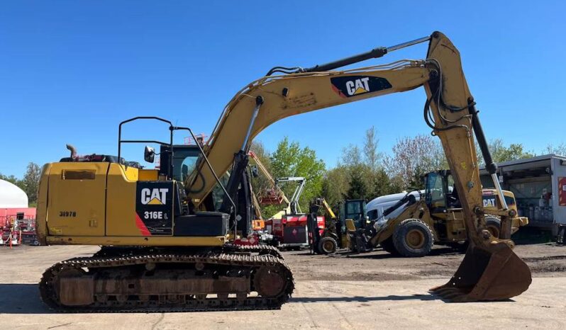 
								2012 Caterpillar 316EL Hydraulic Excavator Trackhoe Cab Aux Bucket CAT full									