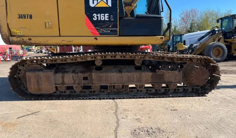 
								2012 Caterpillar 316EL Hydraulic Excavator Trackhoe Cab Aux Bucket CAT full									
