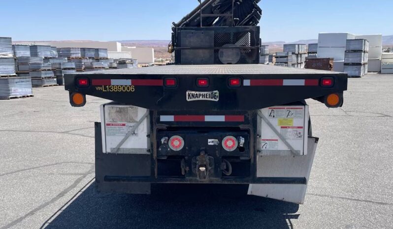 
								2020 Kenworth T880 Hiab Knuckle Boom Crane Flatbed Truck Tractor Remote full									