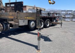 
										2020 Kenworth T880 Hiab Knuckle Boom Crane Flatbed Truck Tractor Remote full									