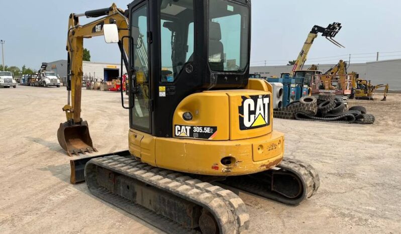 
								2016 Caterpillar 305.5E2 CR Mini Excavator Backhoe Aux Hyd Bucket Cab US full									