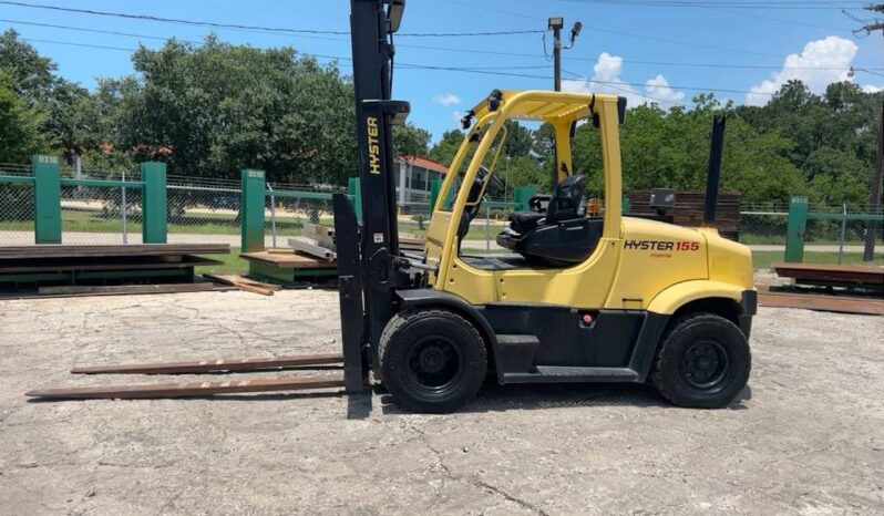 
								2014 Hyster H155FT 15500 lbs Forklift Lift Truck Diesel Pneumatic Tire full									