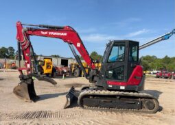 
										2022 Yanmar SV100-2A Mini Excavator Backhoe AC Cab Aux Hyd Thumb full									