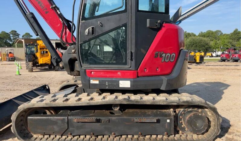 
								2022 Yanmar SV100-2A Mini Excavator Backhoe AC Cab Aux Hyd Thumb full									